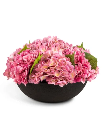 Cocobella Melina Realtouch Hydrangea Arrangement In Pink