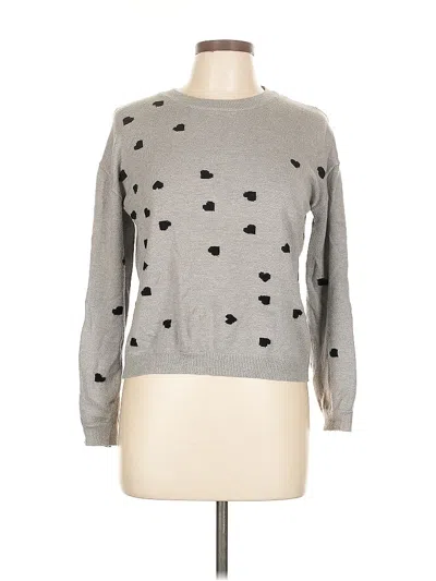 Pre-owned Cocobleu Pullover Sweater In Gray