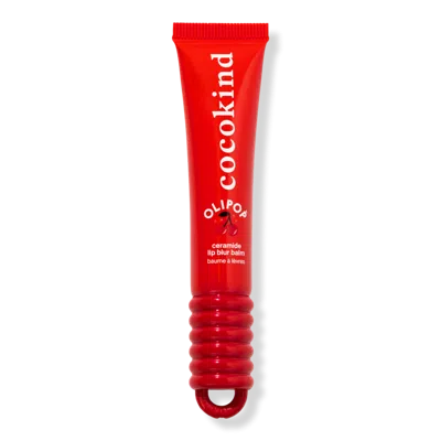 Cocokind Ceramide Lip Blur Balm Hydrating & Smoothing Lip Treatment - Ollipop Cherry Cola