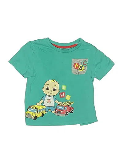 Pre-owned Cocomelon Kids' Short Sleeve T-shirt In Green
