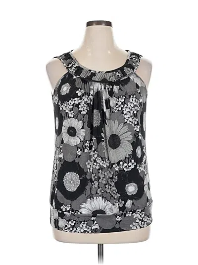 Pre-owned Cocomo Sleeveless Blouse In Black