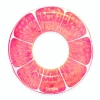 Coconut Float Pink Grapefruit Glitter 42" Pool Float Ring, Inflatable, Antileak, Durable In Pink