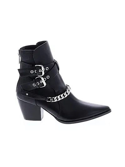 Pre-owned Coconuts By Matisse Ankle Boots In Black