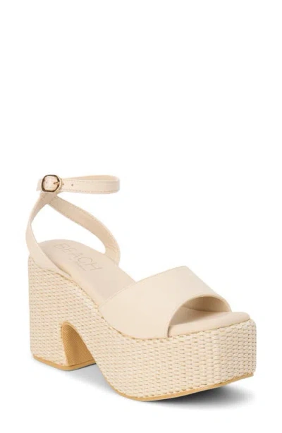 Coconuts By Matisse Arden Ankle Strap Platform Sandal In Multi