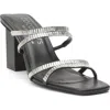 Coconuts By Matisse Aria Rhinestone Sandal In Black