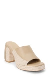 Coconuts By Matisse Beaufort Colorblock Mixed Media Sandal In Natural