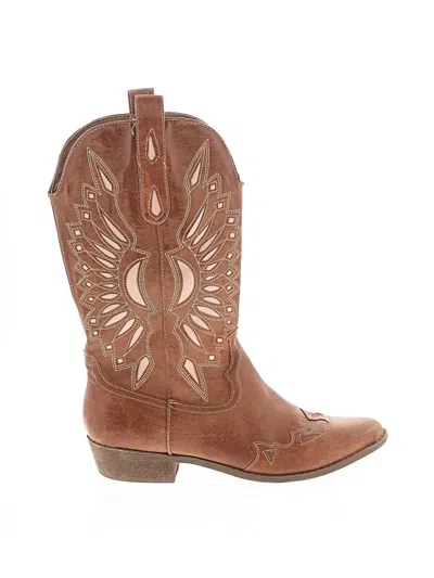 Pre-owned Coconuts By Matisse Boots In Brown