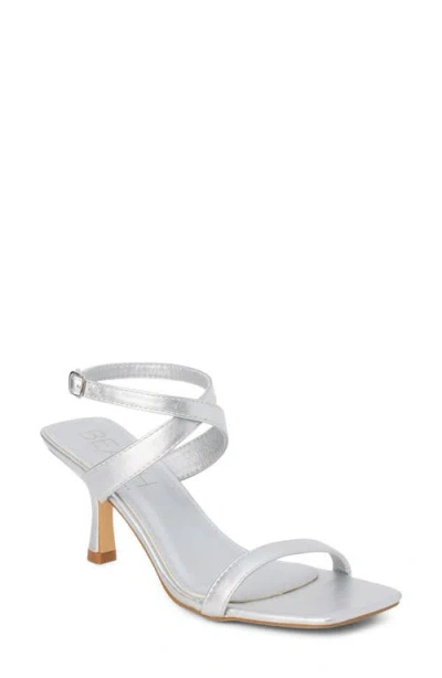 Coconuts By Matisse Breeze Ankle Strap Sandal In Silver