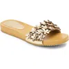 Coconuts By Matisse Chelsea Slide Sandal In Gold