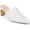 Coconuts By Matisse Crawford White Pointed-toe Mule Pumps In White