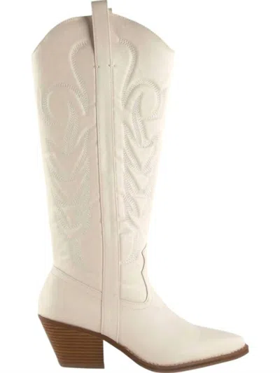 Coconuts By Matisse Dixie Western Boots In White