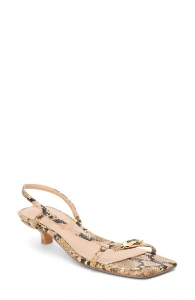 Coconuts By Matisse Fernando Slingback Sandal In Animal Print