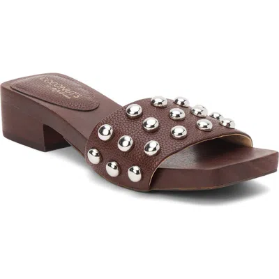 Coconuts By Matisse Fiora Studded Slide Sandal In Multi