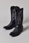 Coconuts By Matisse Footwear Gaucho Cowboy Boot In Black/white, Women's At Urban Outfitters