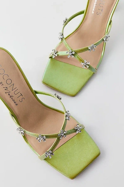 Coconuts By Matisse Footwear Levi Heeled Sandal In Lime, Women's At Urban Outfitters In Green