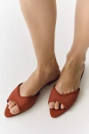 Coconuts By Matisse Jess Pointed-toe Flats In Red