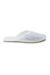Coconuts By Matisse Karlie Rhinestone Mesh Mules In White