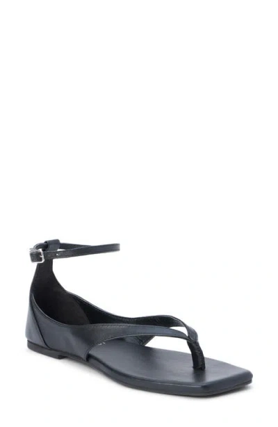 Coconuts By Matisse Kerry Ankle Strap Sandal In Black