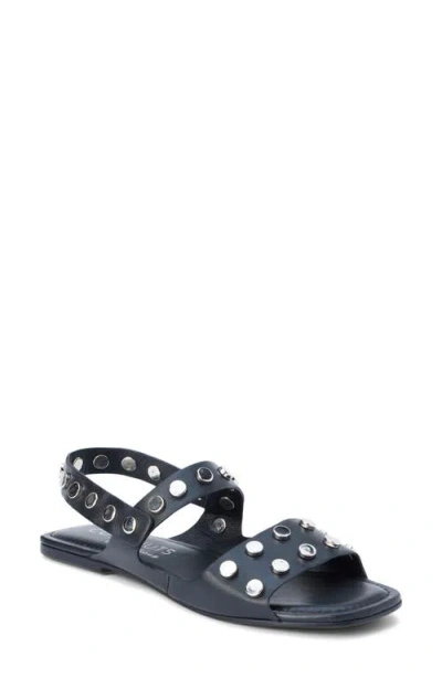 Coconuts By Matisse Kira Quarter Strap Sandal In Black