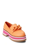 Coconuts By Matisse Madison Platform Loafer In Orange Sorbet