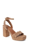 Coconuts By Matisse Maiden Platform Ankle Strap Sandal In Brown