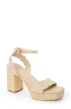 Coconuts By Matisse Maiden Platform Ankle Strap Sandal In Multi