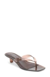 Coconuts By Matisse Margo Kitten Heel Flip Flop In Brown