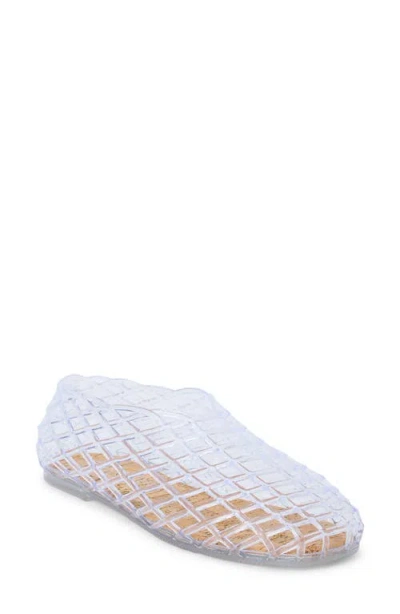 Coconuts By Matisse Marlow Clear Sheer Jelly Flats