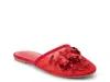 Coconuts By Matisse Maven Beaded Mesh Mule Flats In Red