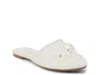 Coconuts By Matisse Maven Beaded Mesh Mule Flats In White