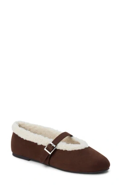 Coconuts By Matisse Midtown Mary Jane Flat In Brown