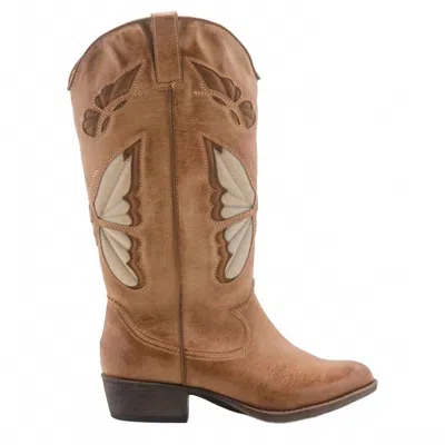Coconuts By Matisse Monarch Cowboy Boot In Tan In Multi