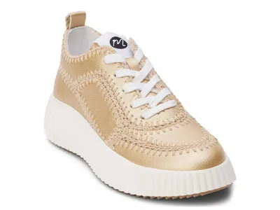 Coconuts By Matisse Nelson Platform Sneaker In Gold