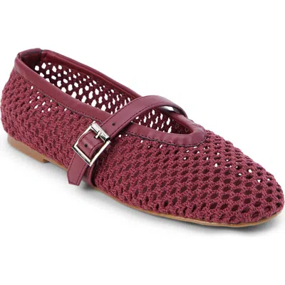 Coconuts By Matisse Nolita Mary Jane Flat In Red
