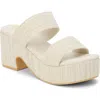 Coconuts By Matisse Ocean Ave Espadrille Platform Slide Sandal In Gray