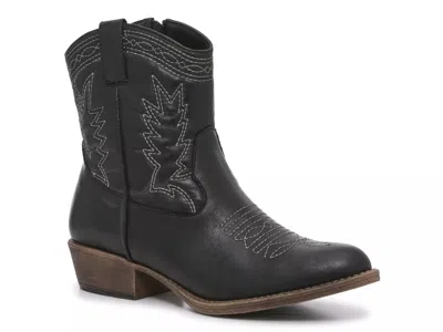 Coconuts By Matisse Pistol Cowboy Bootie In Black