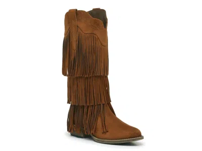 Coconuts By Matisse Saloon Fringe Boot In Brown