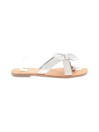 Pre-owned Coconuts By Matisse Sandals In Silver