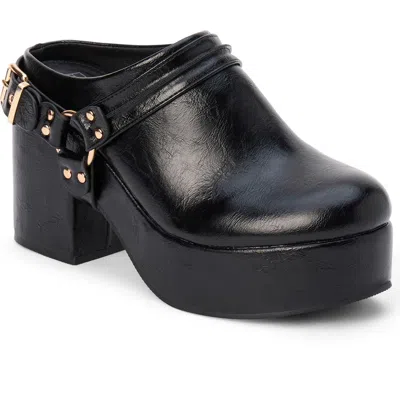 Coconuts By Matisse Sawyer Block Heel Platform Clog In Black