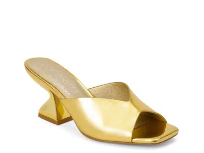 Coconuts By Matisse Soiree Sandal In Gold