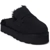 Coconuts By Matisse Stowe Faux Fur Platform Loafer In Black