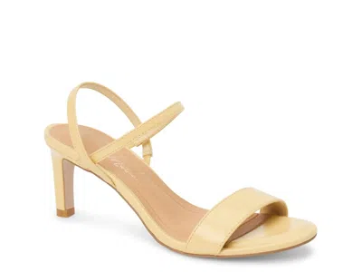 Coconuts By Matisse Trinity Slingback Kitten Heel Sandal In Yellow