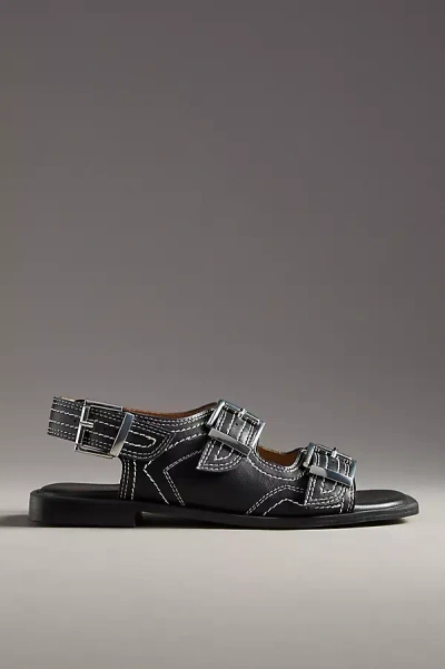 Coconuts By Matisse Tropea Slingback Sandals In Black