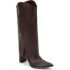 Coconuts By Matisse Walker Foldover Shaft Knee High Boot In Brown