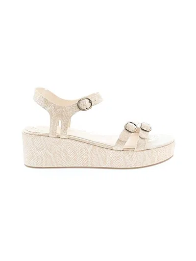 Pre-owned Coconuts By Matisse Wedges In Tan