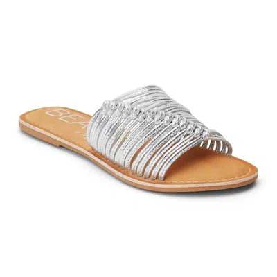 Coconuts By Matisse Women's Baxter Sandal In Silver