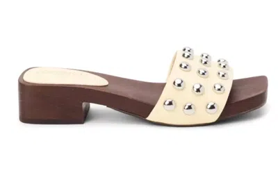Coconuts By Matisse Women's Fiora Studded Slide Sandals In Butter In Brown