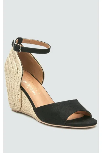 Coconuts By Matisse Women Horizon Espadrille Wedge In Black