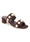 Coconuts By Matisse Women's Venus Studded Sandal In Coffee In Brown