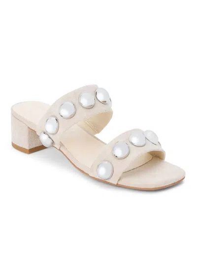 Coconuts By Matisse Women's Venus Studded Sandal In Natural In White
